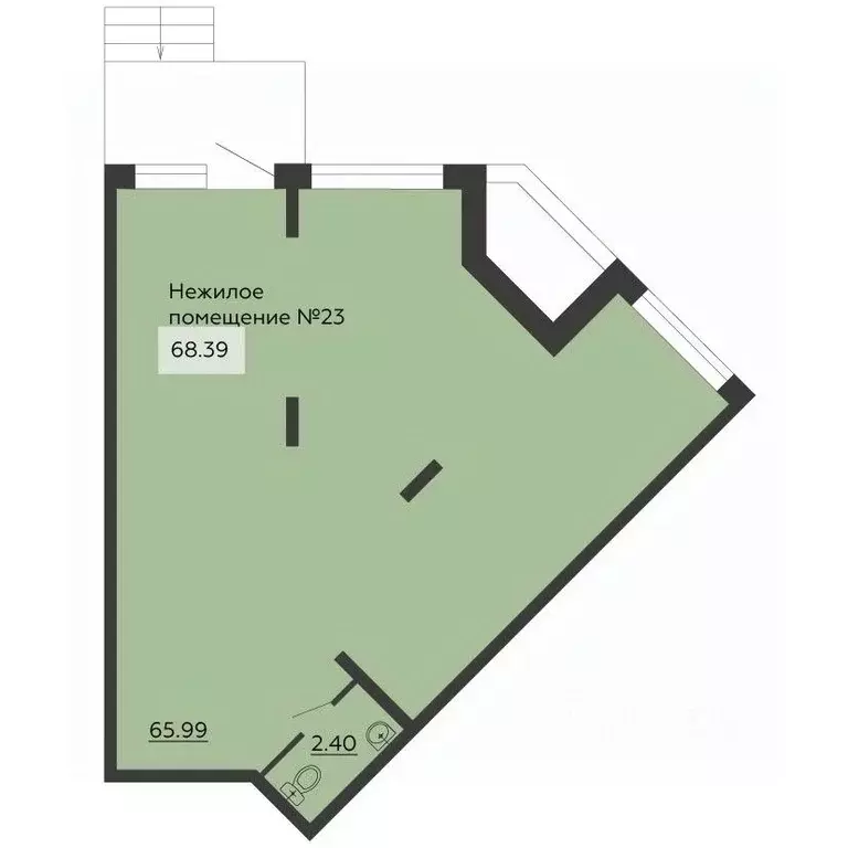 Помещение свободного назначения в Воронежская область, Воронеж ул. ... - Фото 2