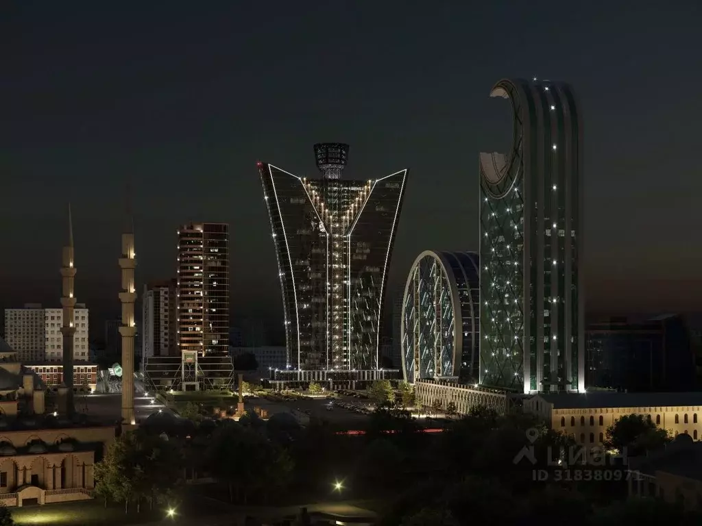 3-к кв. Чеченская республика, Грозный ул. Имени Д.И. Багаева, 19 ... - Фото 1