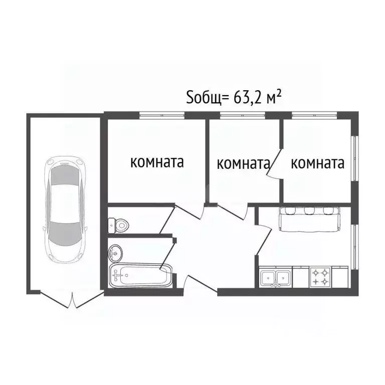Дом в Новосибирская область, Краснозерское городское поселение, ... - Фото 2