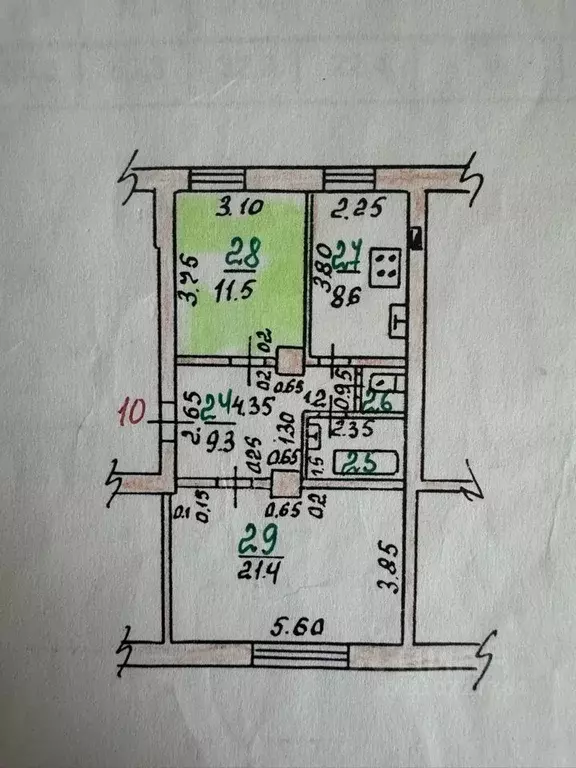 2-к кв. Орловская область, Орел Московское ш., 13 (55.0 м) - Фото 0