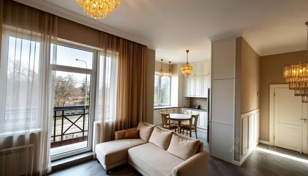 2-к кв. Московская область, Одинцовский городской округ, д. Солослово, ... - Фото 2