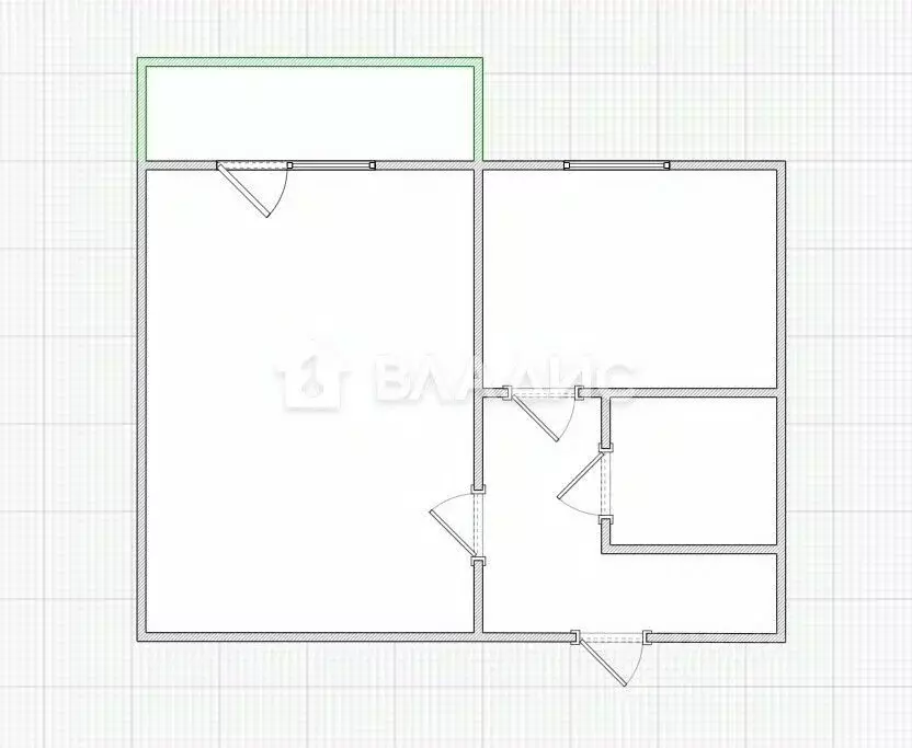 1-к кв. Пензенская область, Пенза проезд 3-й Можайского, 22 (37.5 м) - Фото 2