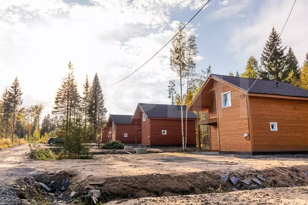 Дом в Карелия, Прионежский район, пос. Новая Вилга пер. Светлый, 13 ... - Фото 1