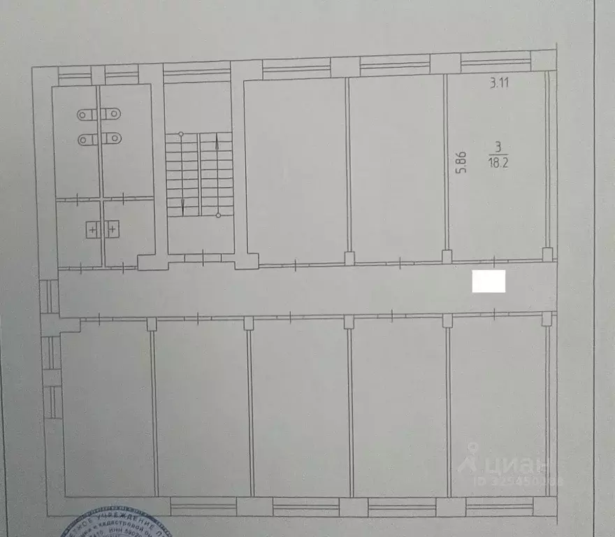 Комната Пермский край, Пермь ул. Сеченова, 14 (18.2 м) - Фото 1