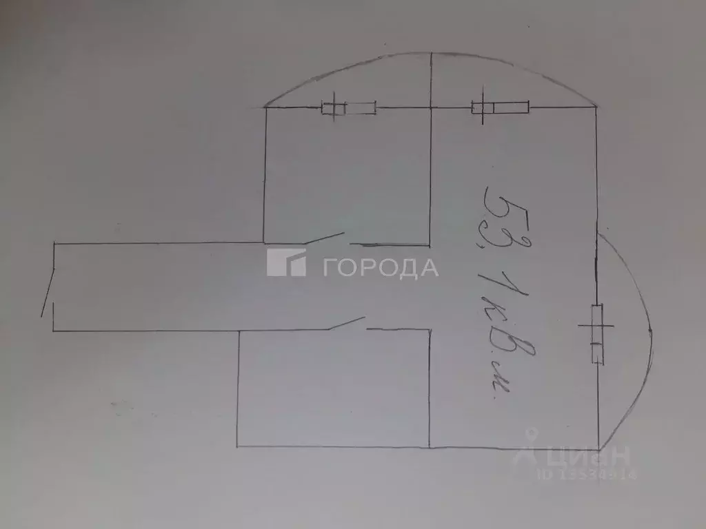 2-к кв. Алтайский край, Барнаул ул. Малахова, 119 (53.1 м) - Фото 2