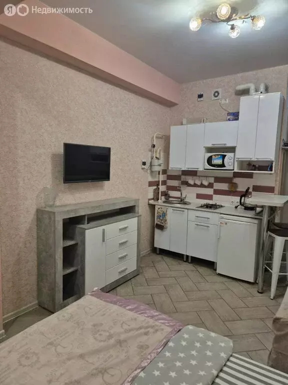 Квартира-студия: Сочи, микрорайон Новый Сочи, Санаторная улица, 48Б ... - Фото 1