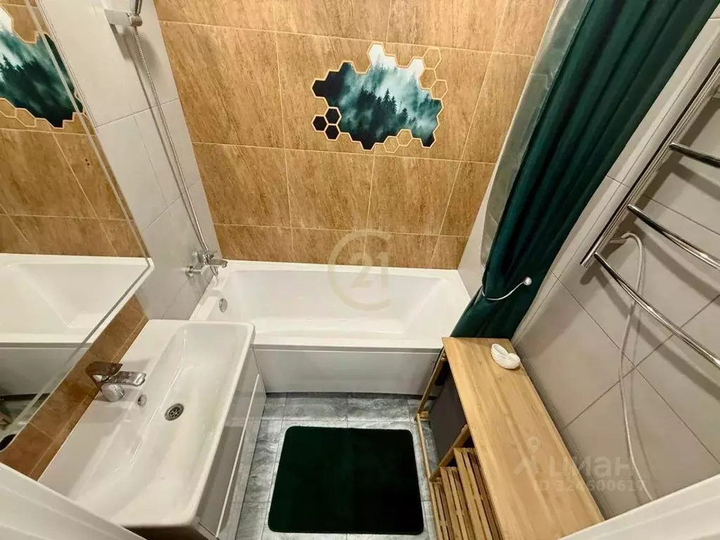 2-к кв. Тамбовская область, Тамбов ул. Киквидзе, 77 (51.4 м) - Фото 1