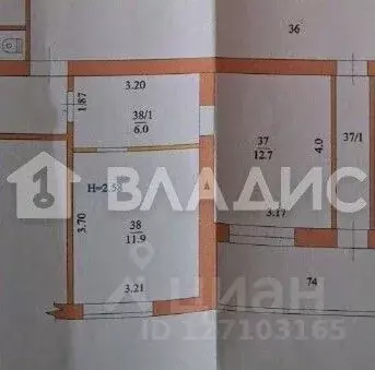 2-к кв. Краснодарский край, Ейск Коммунистическая ул., 63 (30.6 м) - Фото 2