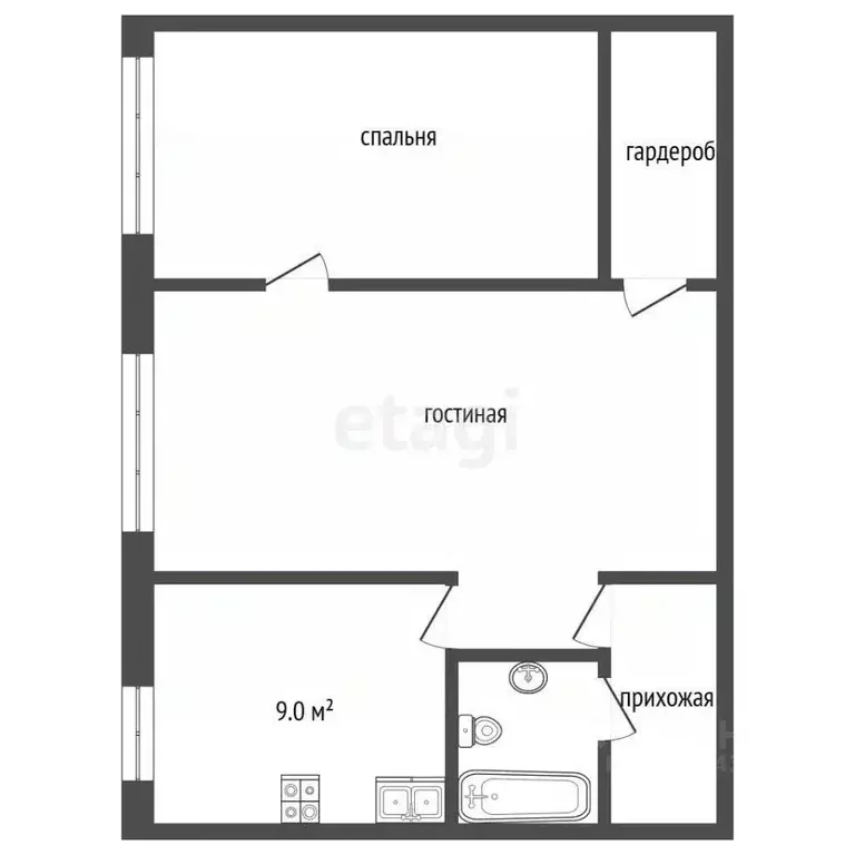 2-к кв. Москва ул. Удальцова, 15 (86.1 м) - Фото 2