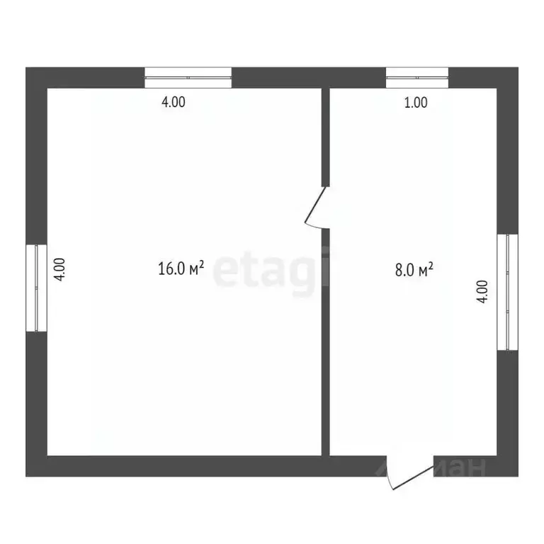 Дом в Тюменская область, Нижнетавдинский муниципальный округ, д. ... - Фото 2