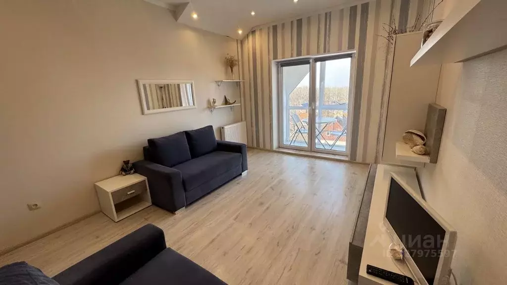 1-к кв. Калининградская область, Янтарный пгт ул. Балебина, 27 (34.2 ... - Фото 2