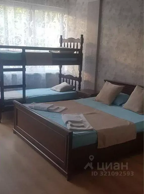 Комната Крым, Алушта муниципальный округ, с. Рыбачье ул. Новоселов, 1А ... - Фото 1