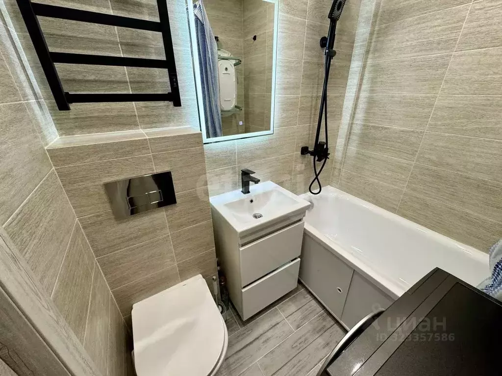 1-к кв. Татарстан, Казань Гвардейская ул., 52/2 (31.6 м) - Фото 1