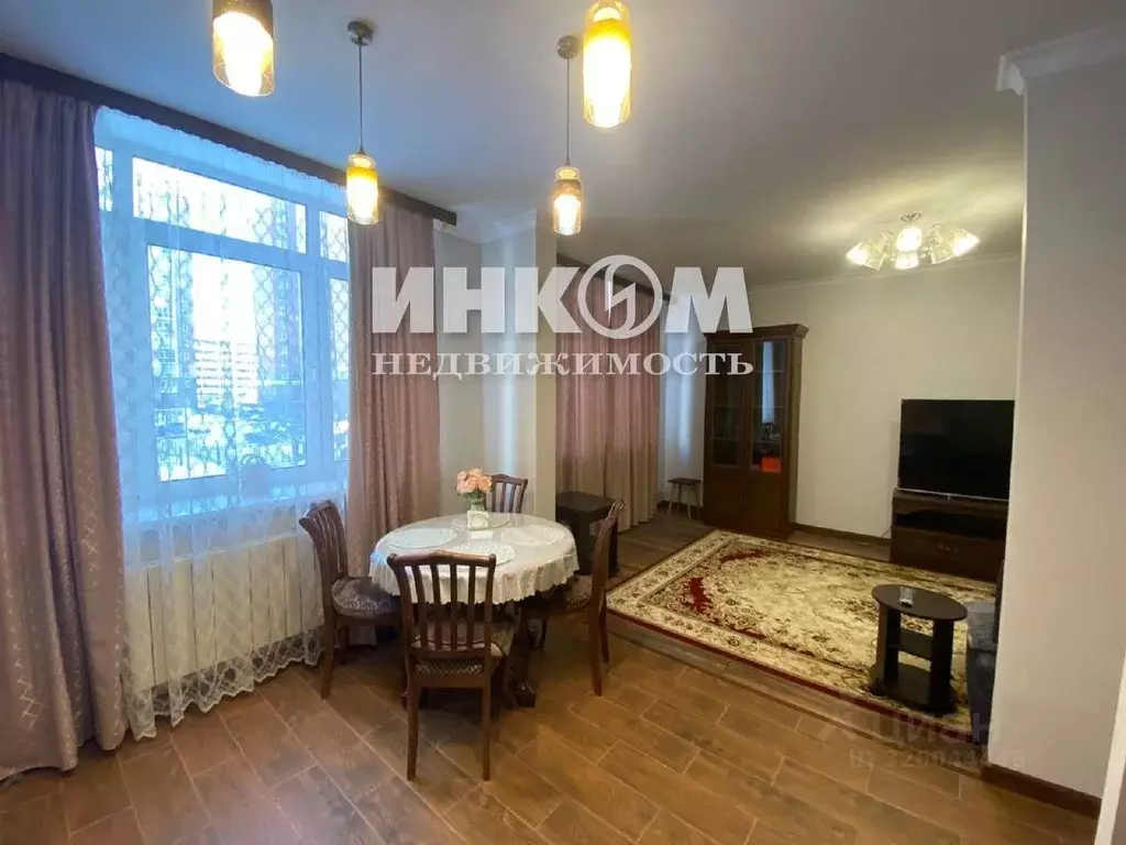 3-к кв. Москва пос. Коммунарка, ул. Липовый Парк, 7 (85.4 м) - Фото 1