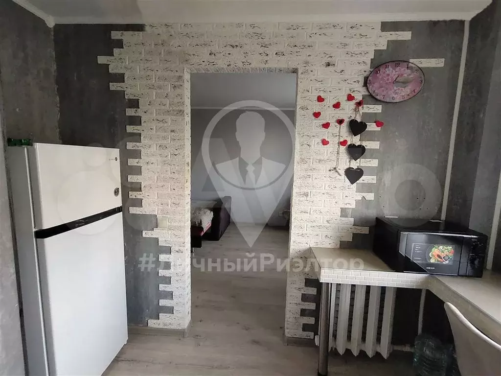 1-к. квартира, 31,9 м, 5/5 эт. - Фото 1