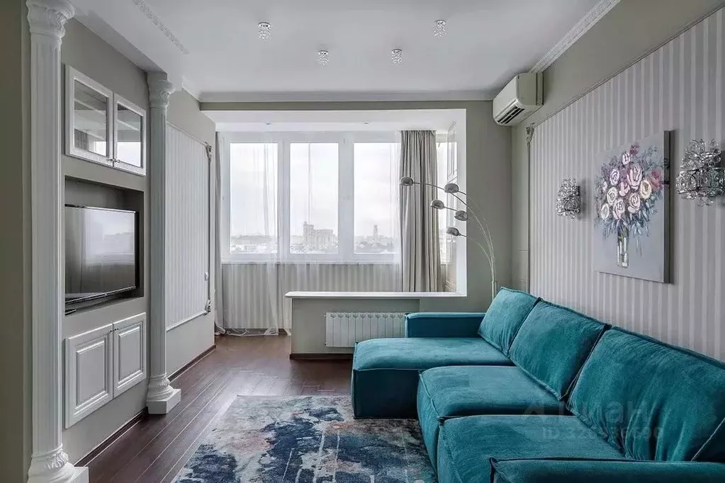 2-к кв. Москва ул. Льва Толстого, 7 (60.0 м) - Фото 1