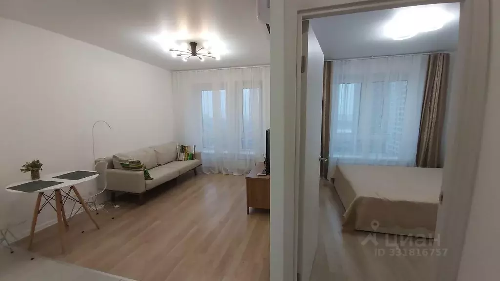 2-к кв. Москва Амурская ул., 2Ак4 (35.0 м) - Фото 1