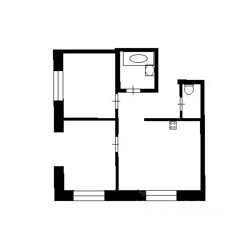 2-к кв. Санкт-Петербург просп. Юнтоловский, 48к2 (48.1 м) - Фото 2