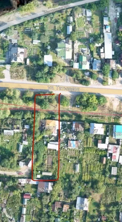 Участок в Свердловская область, Екатеринбург ул. Татищева, 161/1 (6.5 ... - Фото 2