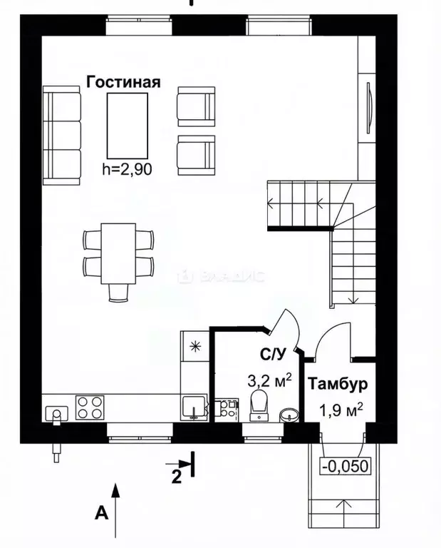 Дом в Нижегородская область, Нижний Новгород д. Черемисское, ул. 1-я ... - Фото 2
