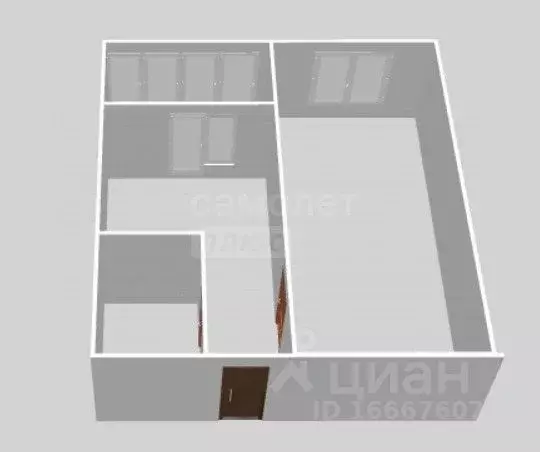 1-к кв. Оренбургская область, Оренбург Северный проезд, 24/1 (40.2 м) - Фото 2