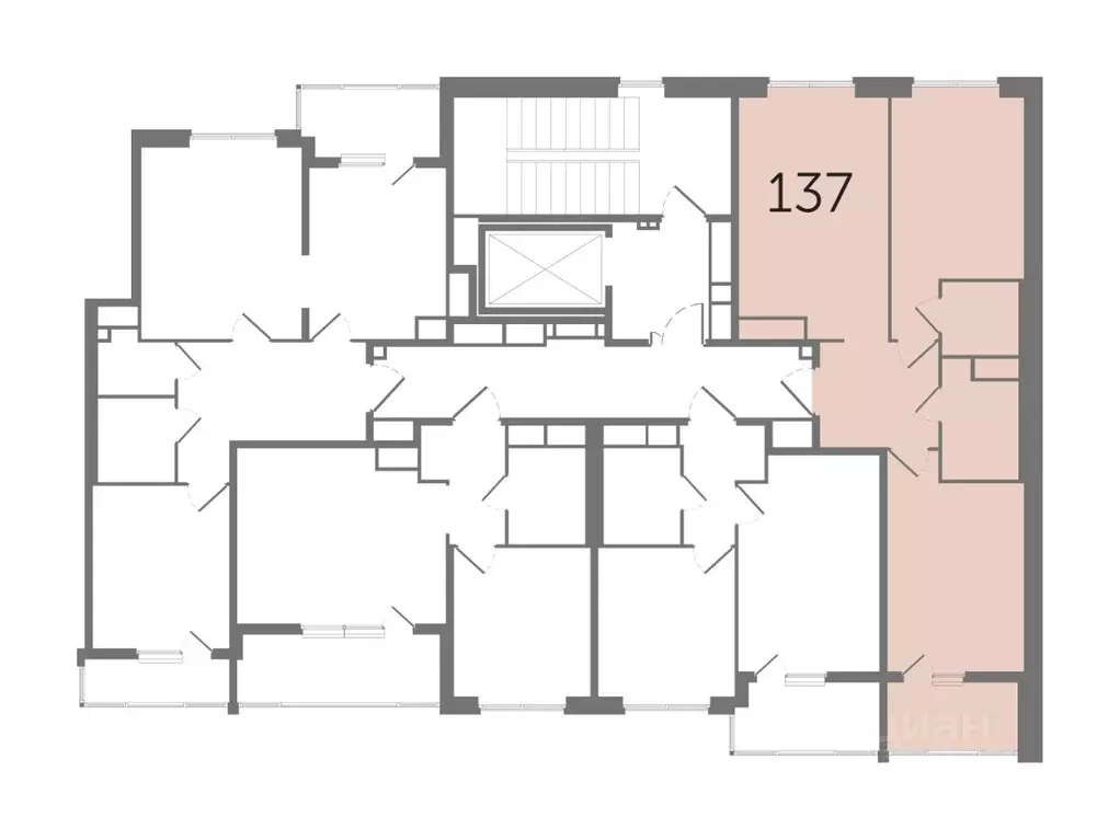 2-к кв. Санкт-Петербург Кирилловская ул., 11 (61.8 м) - Фото 1