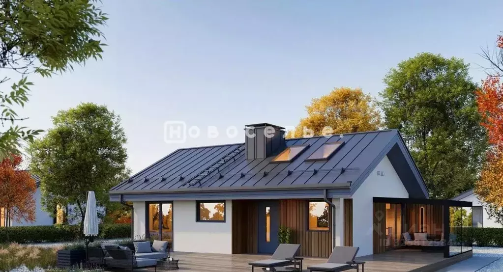 Дом в Рязанская область, Рязанский муниципальный округ, д. Красный ... - Фото 1