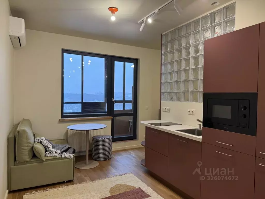 Студия Санкт-Петербург Студенческая ул., 14к1 (30.6 м) - Фото 2