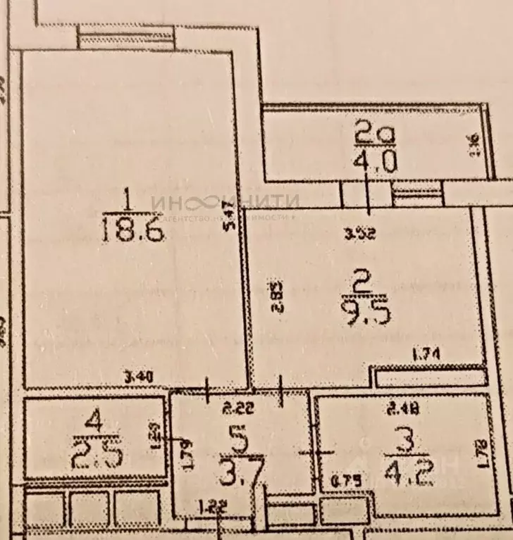 1-к кв. Московская область, Химки 9 Мая ул., 10Б (42.5 м) - Фото 2