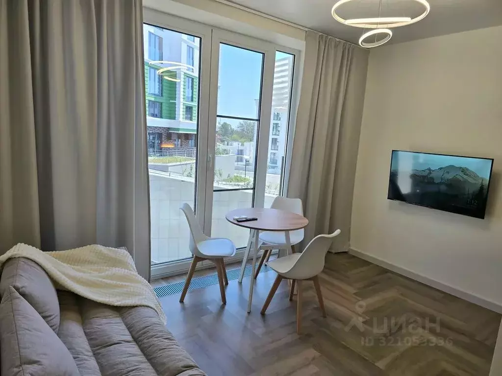 Студия Краснодарский край, Сочи ул. Ленина, 290/8к3 (27.0 м) - Фото 1