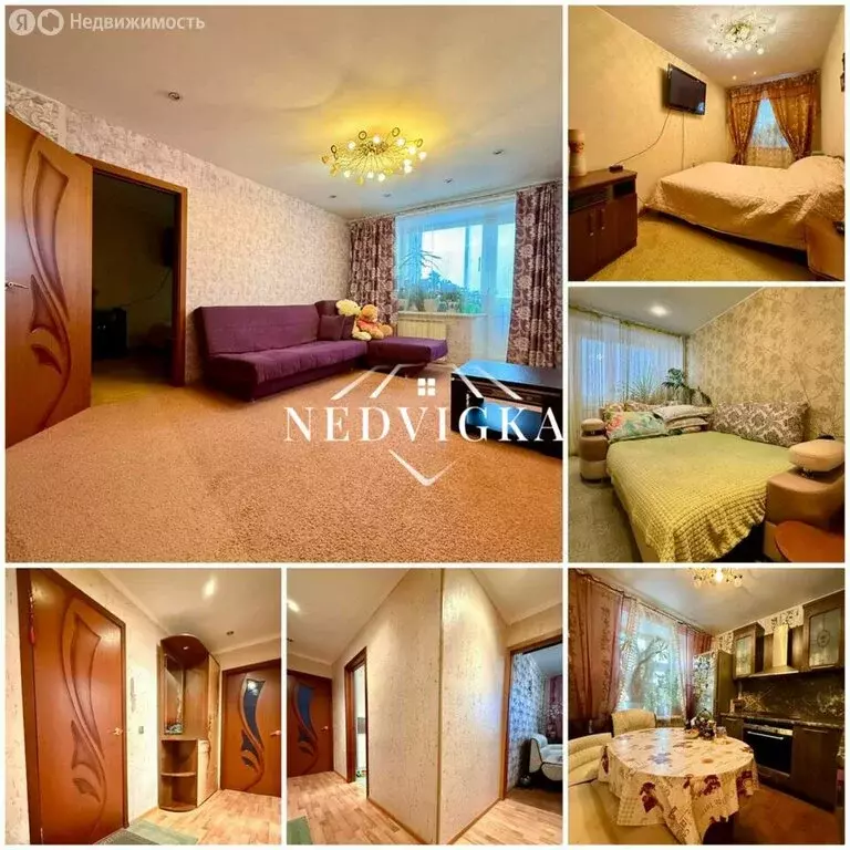 3-комнатная квартира: Мирный, улица Тихонова, 14 (62 м) - Фото 1