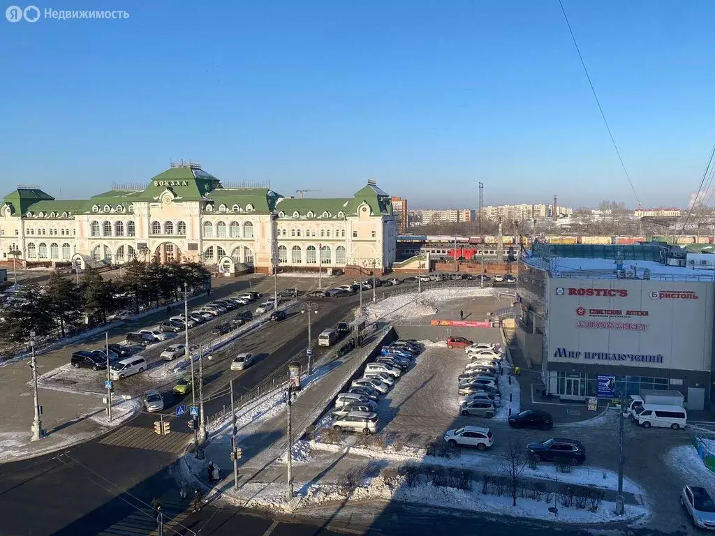 1-комнатная квартира: Хабаровск, Амурский бульвар, 66 (33.8 м) - Фото 0