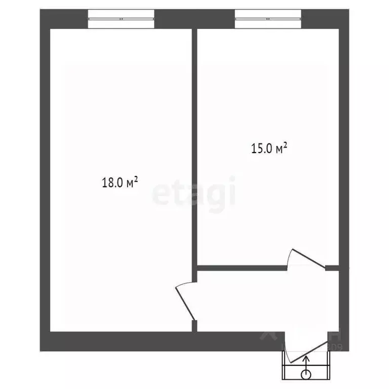 Офис в Мордовия, Саранск Строительная ул., 11Б (33 м) - Фото 2