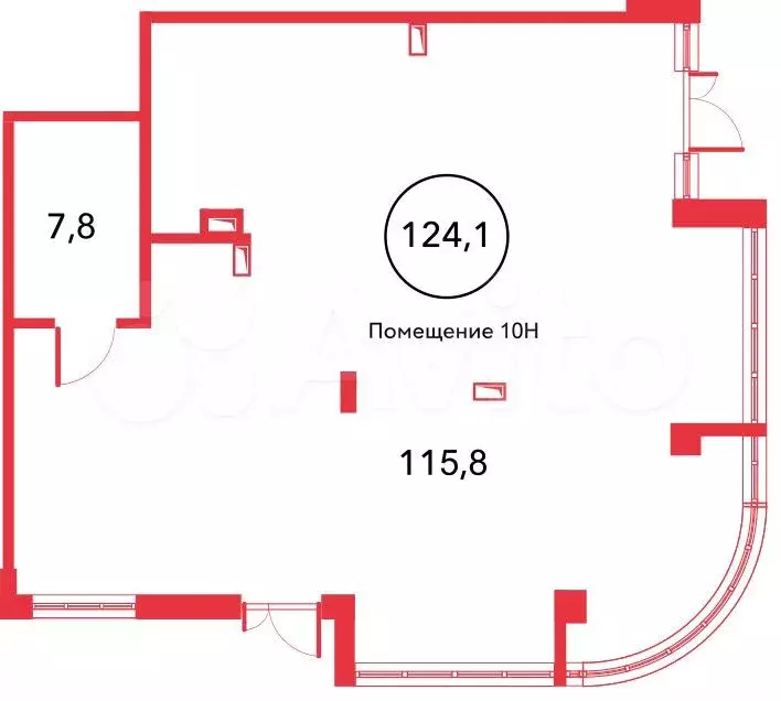 Продам помещение свободного назначения, 123.6 м - Фото 0