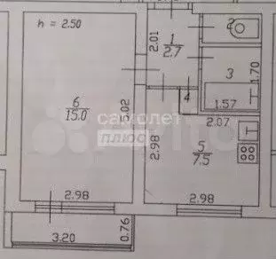 1-к. квартира, 32 м, 1/9 эт. - Фото 0