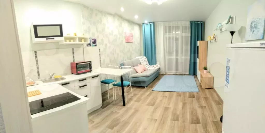 Квартира-студия, 31 м, 4/25 эт. - Фото 1