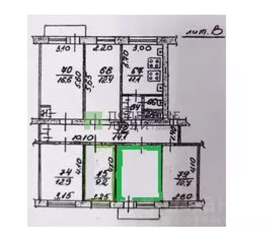 Комната Орловская область, Орел Наугорское ш., 46 (16.5 м) - Фото 2
