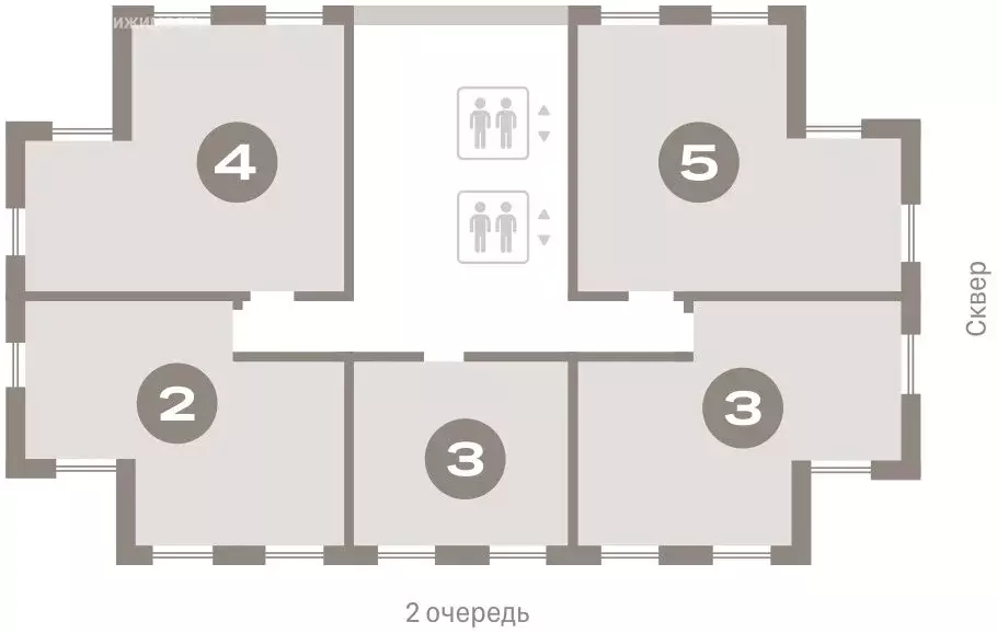 2-комнатная квартира: Новосибирск, улица Аэропорт (100.08 м) - Фото 1