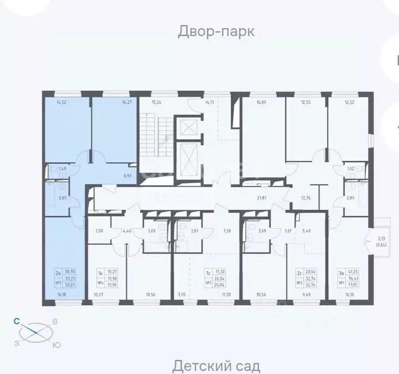 2-к кв. Москва ул. Любучанская, 1 (59.2 м) - Фото 1