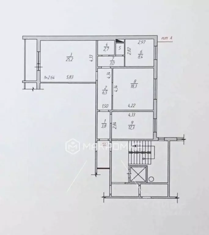 3-к кв. Челябинская область, Челябинск Университетская Набережная ул., ... - Фото 2