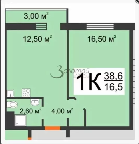 1-комнатная квартира: Нижний Новгород, проспект Кораблестроителей, 52 ... - Фото 1