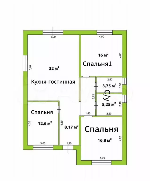 Дом 100 м на участке 6 сот. - Фото 0