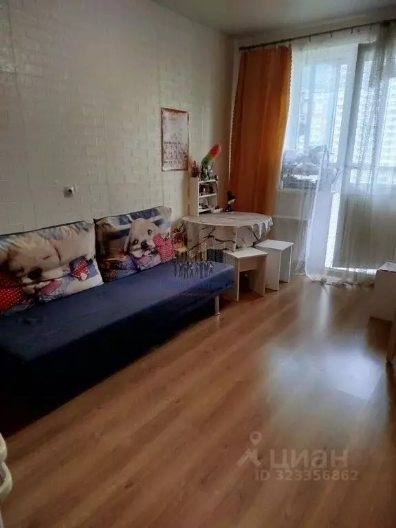 Студия Санкт-Петербург просп. Королева, 57к1 (26.0 м) - Фото 1