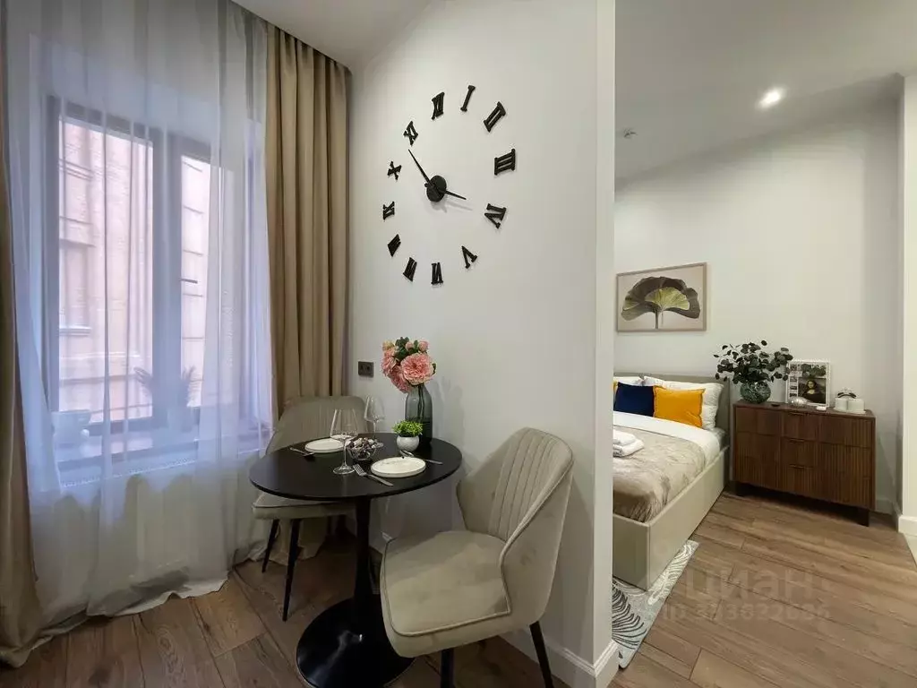 Студия Москва Садовая-Спасская ул., 19к3 (20.0 м) - Фото 2