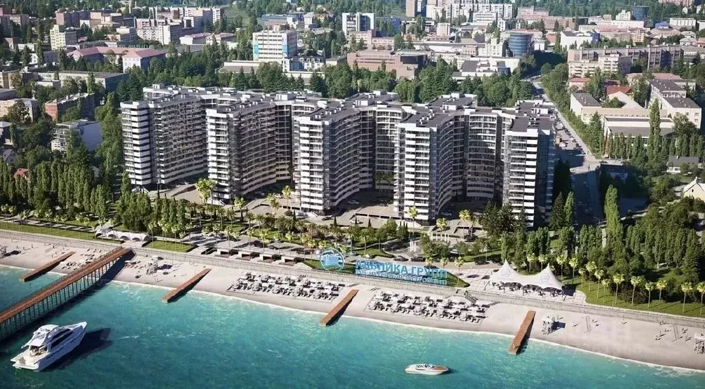 1-к кв. Краснодарский край, Сочи ул. Просвещения, 32 (22.9 м) - Фото 1