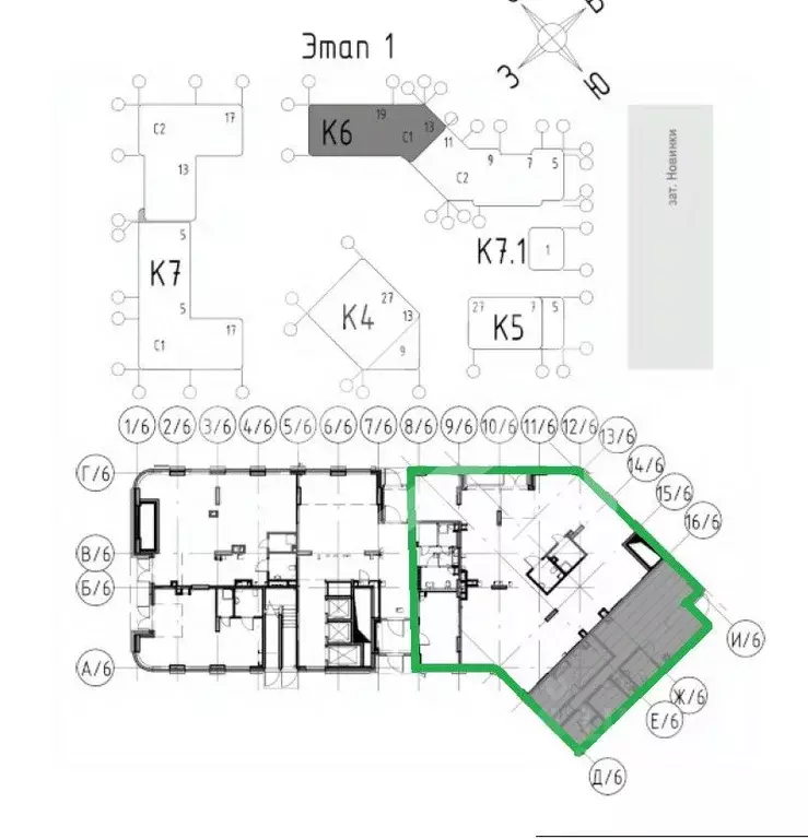 Помещение свободного назначения в Москва наб. Марка Шагала, 15к2 (297 ... - Фото 2