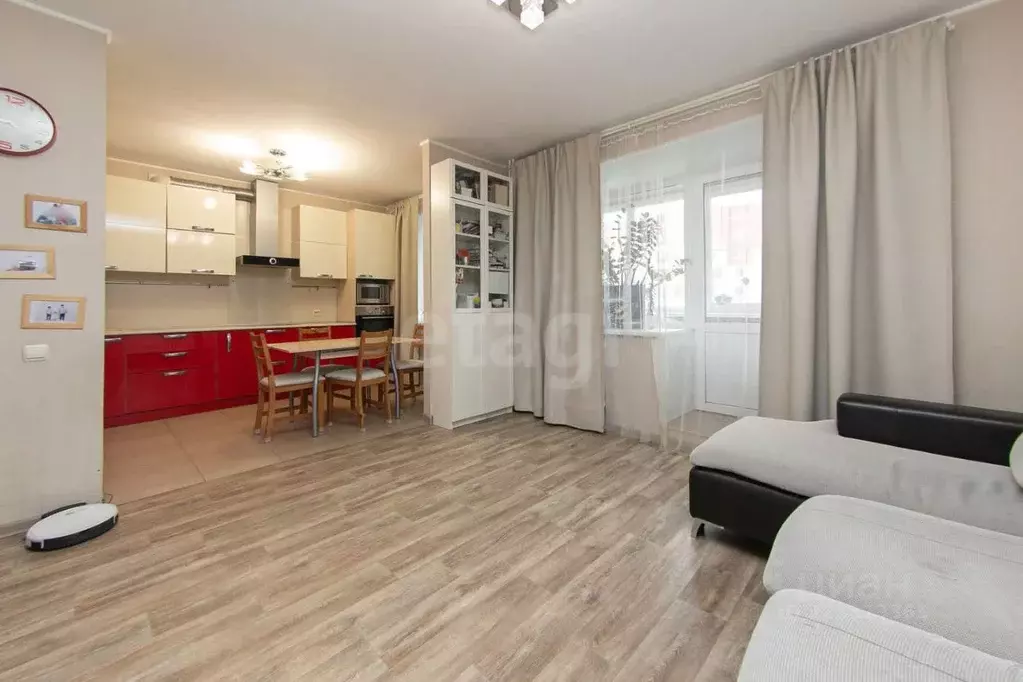 3-к кв. Томская область, Томск ул. Ивана Черных, 75 (68.1 м) - Фото 1