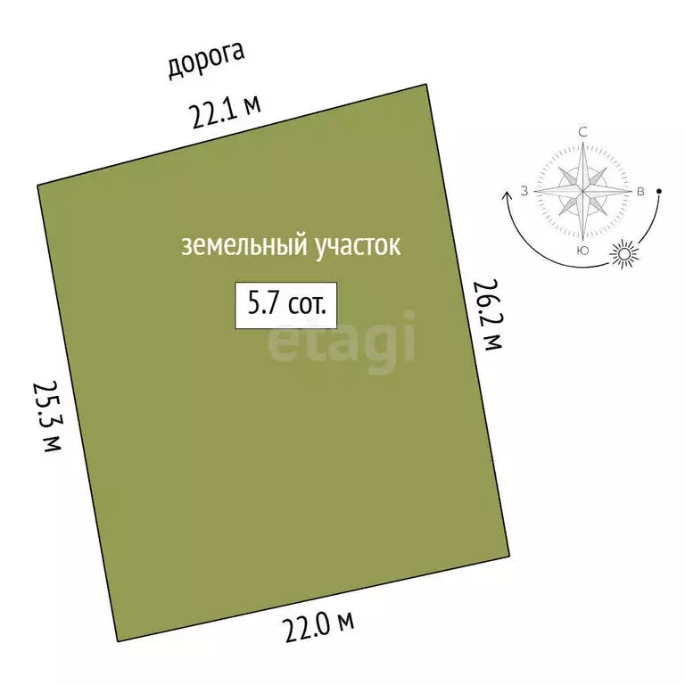 Дом в Тюменский район, деревня Якуши, улица Папанина (70 м) - Фото 1