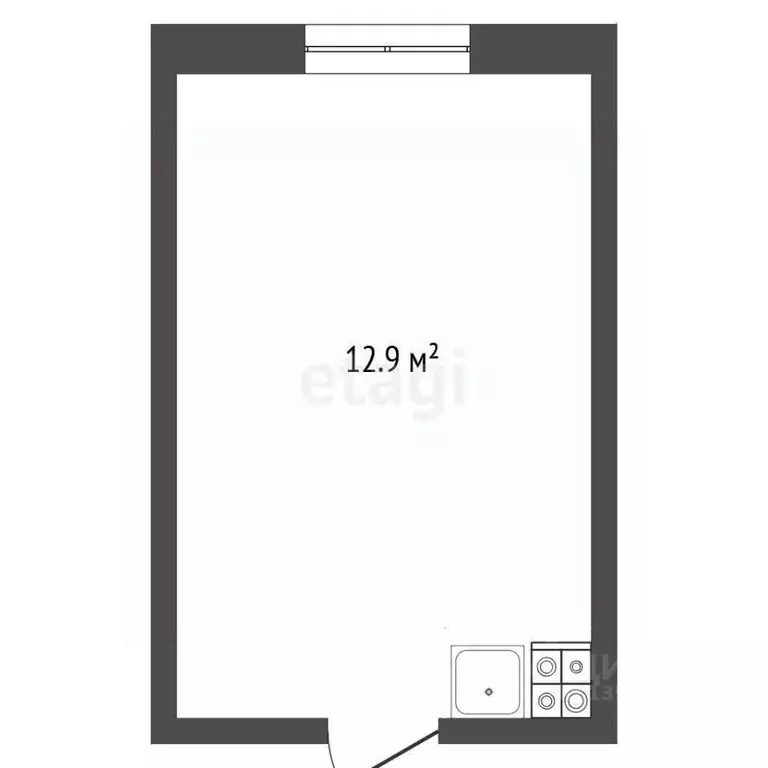Комната Тюменская область, Тюмень Холодильная ул., 40 (13.0 м) - Фото 2