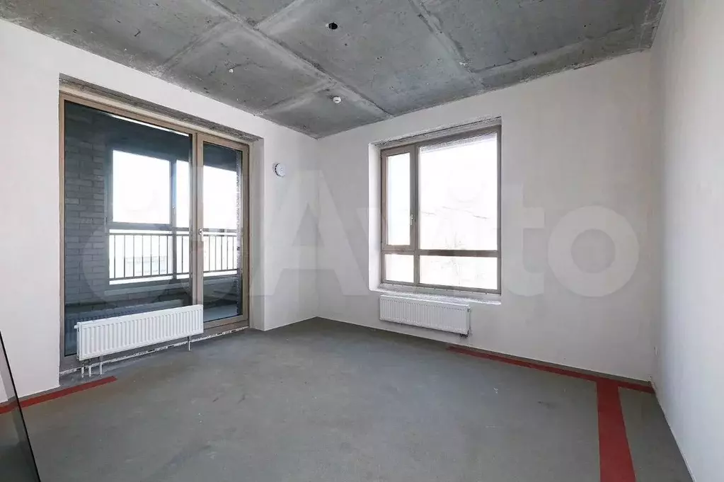Доля в 2-к. квартире, 56,5 м, 3/25 эт. - Фото 1
